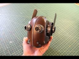 How I scratch built a Droid Head Prop!