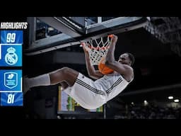 Real Madrid 99 - 81 Unicaja Baloncesto | 1er partido semifinales