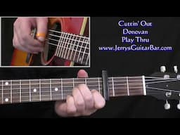 Donovan Cuttin' Out | Guitar Play Thru