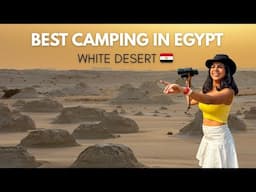Wild Camping in Sahara Desert of Egypt | Slept under the Stars | White Desert Egypt | Best of Egypt