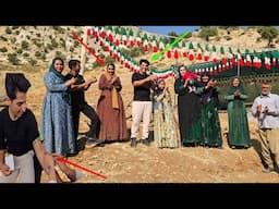 The Story of Fereshteh and Hossein’s Engagement at Zahra’s Nomadic Family Celebration
