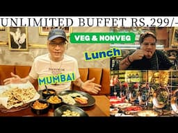 Unlimited Lunch Buffet Rs.299/- || Mumbai Veg& Nonveg @ Craft Bar