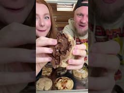 The last one was AMAZING!! 😍🤤 ​⁠@RegalNoise #hannahandregal #shorts #food #couple #relationship