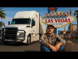 Las Vegas journey by Semi Truck