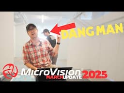 Microvision - March 2025 Update, Mavin LiDAR, Movia, Palmer Luckey & Anduril