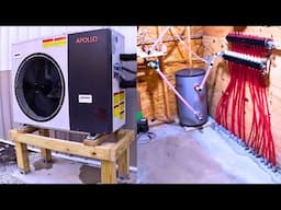 Combining a Heat Pump With Radiant Heat for my Shop, Air to Water System