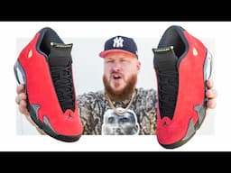 DON'T BUY THE JORDAN 14 FERRARI SNEAKERS WITHOUT WATCHING THIS VIDEO! Early In Hand & On Feet Review