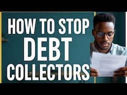 How To Stop Debt Collectors #thecreditrepairshop #debtcollections