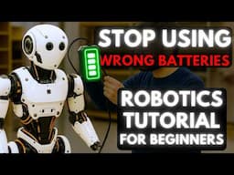 🔋 Choosing the RIGHT Battery for Your Robot [🪫💀AVOID THESE COMMON MISTAKES!]