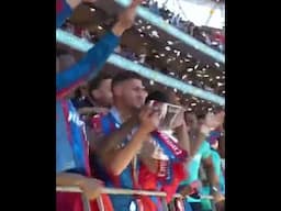 The moment Crystal Palace lifted the FA Cup 💙