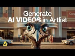 Generate visually stunning AI videos right in Artlist | AI Image & Video