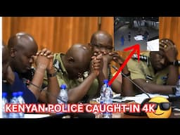 KENYAN POLICE CAUGHT IN 4K AFTER LYING TO KENYANS