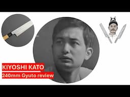 Japanese Kitchen Knife Unicorn Perfection? Kiyoshi Kato (Yoshiake Fujiwara)