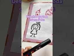 Coisas que toda criança já desenhou #shorts