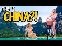 Hidden Mountains In CHINA You've Never Heard Of | Biking In GUANGXI