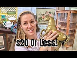 Turn Cheap Yard Sale Finds Into High End Home Decor