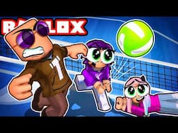 We played 3 vs 3 RANKED MODE on Volleyball Legends! | Roblox