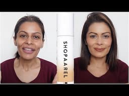 Shopaarel Miracle Skin Waterproof Foundation Review | First Impression | Wear Test | Kavya Kainth