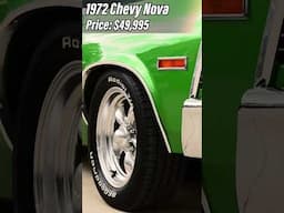 This Green Nova is 🔥! Check out the full video!!!  #classiccars