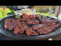 🔴Carne Asada al carbon y Marinado Casero para Fajita Ranchera!🔥💥