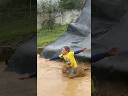 HELENA X LAURINHA NA MAIOR CORRIDA NA LAMA DO MUNDO COM NATAN POR AÍ.