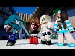 Animation and Song Minecraft Fight Like a Girl and Little Square Face 2