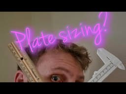 SIZE MATTERS -- On plates, that is!!!!