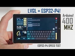 M5Stack Tab5 with Arduino IDE + LVGL: First UI Demo on ESP32-P4