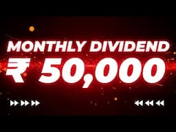 How I Make ₹50,000/Month Passive Income from Dividends 💎 Best stocks for dividend 2025