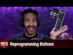 Remapping Media Buttons on a TV Remote - Reprogramming Buttons