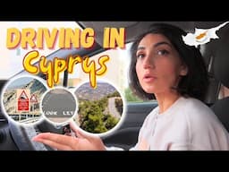 Driving in Cyprus as a TOURIST: What's like to drive on the LEFT SIDE for the first time