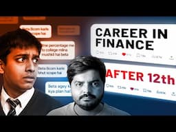 Finance Career After 12th - Full Guidance | 100% Actionable Plan