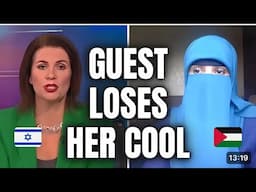 Palestinian Journalist Visibly TRIGGERED When Asked About October 7th!