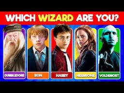 Which Hogwarts Wizard Are You? 🪄 Harry Potter Quiz