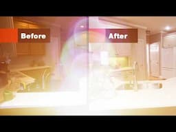 The Lens Flare Transition: 90's cheese