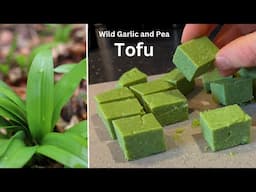 Wild Garlic and Pea Tofu Recipe