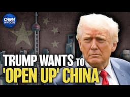 Trump Renews Push to 'Open Up' China Amid Trade Talks in London