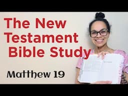 Matthew 19 Topic: Divorce & Marriage