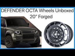 We Take a Close Look at The Genuine Land Rover Defender OCTA Forged Alloy 20" Wheels ..