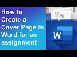 What's the SECRET to a Perfect Assignment Cover Page in Word?