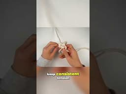 Tidy Up Your Knots with This One Easy Step