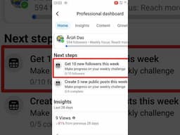 weekly Challenge get 10 New followers this week #facebook