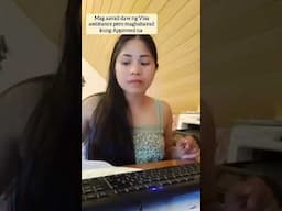 Bawal Ang gantong joke sa Visa assistant niyo......b #travelvisa