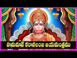 మహాశక్తివంతమైన హనుమత్ కరావలంబ జయ మంత్రం - Hanumath Karavalamba Jaya Mantram