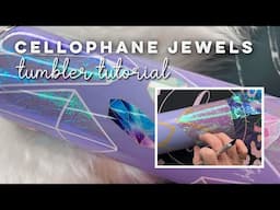 Cellophane Epoxy Tumbler Tutorial