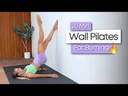 20 MIN AT HOME WALL PILATES WORKOUT FOR FAT LOSS