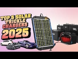 Best Solar Trickle Chargers for Cars 2025: The Ultimate Top 5 Picks