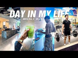 WEEKLY VLOG | Push Day Workout, Pool Day, Cooking, Living Alone In my 20's