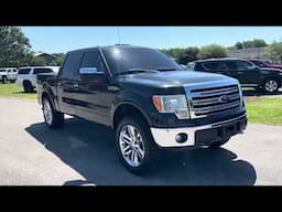 Here's a 2014 Ford F150 Crew Cab Lariat 4x4 - For Sale Tour | START UP & TEST DRIVE in Myrtle Beach!