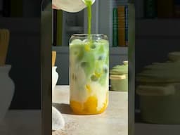 Mango Matcha Latte That Tastes Like Summer | Matcha Mondays Ep. 4 🍵 #matcha #drinkrecipes #drink